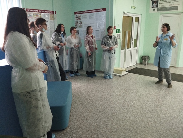 Профориентация в медицину.